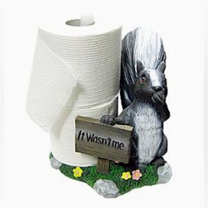 Skunk Toilet Paper Holder It Wasn’t Me